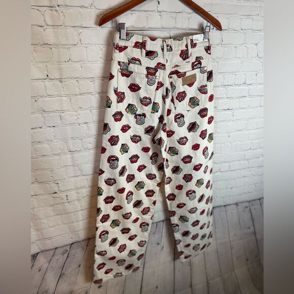 WRANGLER READ MY LIPS JEANS BARREL 652 HIGH RISE BARREL - HTF RARE SIZE 27 - Picture 13 of 14